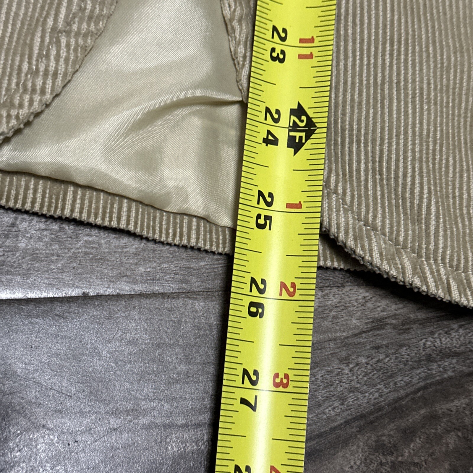 Zara Basic  Beige Corduroy Jacket size Large - image 17