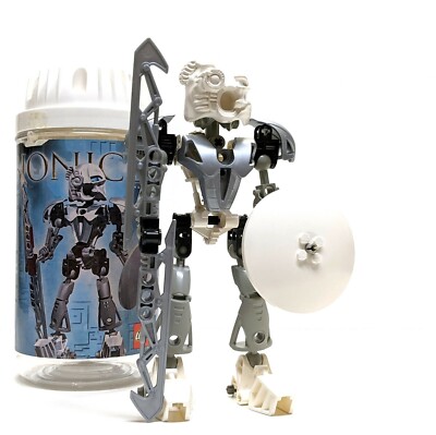 LEGO Bionicle Mata Nui Toa Nuva 8571 Kopaka Nuva avec bidon et