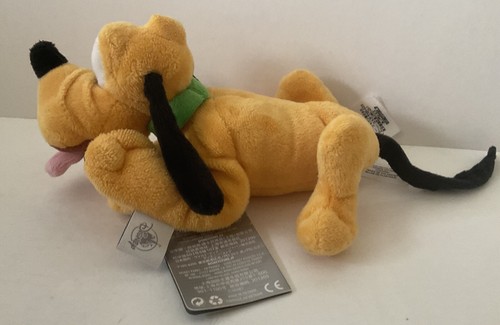 Disney Store PLUTO Mini borsa fagioli peluche - Nuovo con etichette - Foto 3 di 4