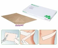 Mepiform Self Adherent Silicone Dressing 4'' X 7'' Silicone Gel 5/Box -2 Pack