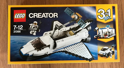 Lego 31066 Creator 3 in 1 Space Shuttle Explorer 285 Stck. ~ NEU LEGO versiegelt ~