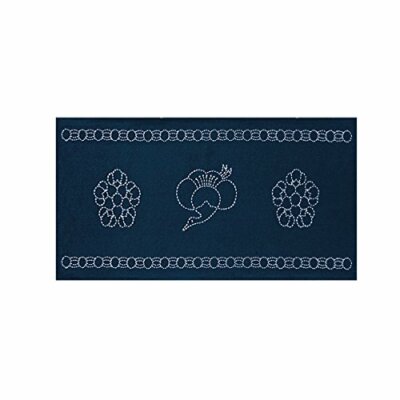 219 Sashiko kit table center Umetsuru 0976m JAPAN IMPORT | eBay