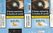 Q1 - Pacchetto Vuoto Aperto Carta Sigarette Camel Blue Jungle Edition SEAL