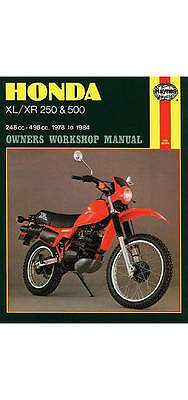 Honda XL/XR 250 & 500 (78 - 84) by Haynes Publishing (Paperback, 1988)