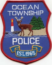 OCEAN TOWNSHIP NEW JERSEY NJ Lighthouse POLICE PATCH