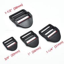 Plastic Ladder Lock Slider Buckle for School Bags Backpack Straps Webbing