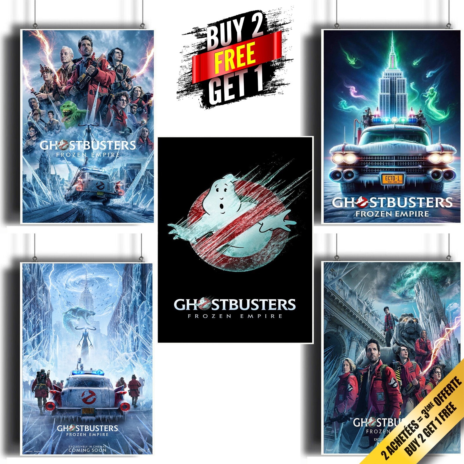 Ghostbusters Frozen Empire Película Cartel poster Cartel 2024