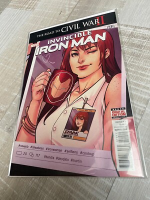 Invincible Iron Man #10 2nd App RiRi 2016 Marvel US Comics