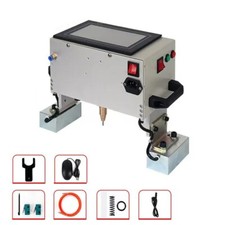 Touch Screen Portable Metal Pneumatic Dot Peen Marking Machine Vin Code 150 50mm