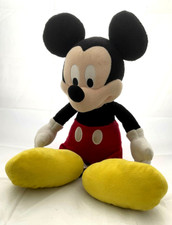Disney Parks Authentic Original Mickey Mouse Soft Plush 18"