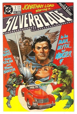 Silverblade #1 Comic 1987 - DC Comics - Jonathan Lord - Supernatural Fantasy