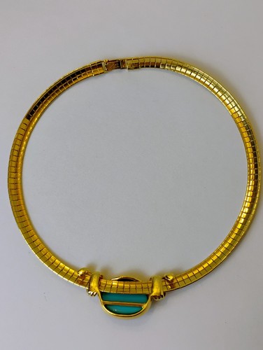 Joan Rivers Classic Collection Omega Choker w/ Interchangeable Stones - Picture 5 of 6