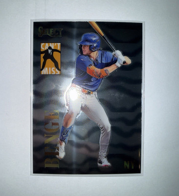 Panini 2025 Select Baseball Carson Benge New York Mets Can't Miss #23