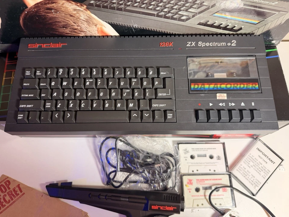 ZX Spectrum +2 James Bond 007 Action Pack Incomplete & Untested - Image 3 of 4