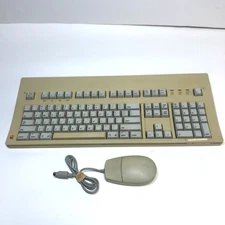 VTG Apple Extended Keyboard MO115 And Apple Desktop Bus Mouse II *UNTESTED*