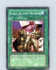Yu-Gi-Oh TCG Call Of The Mummy SDZW-EN024 1st Edition Regular Common Card LP-NM