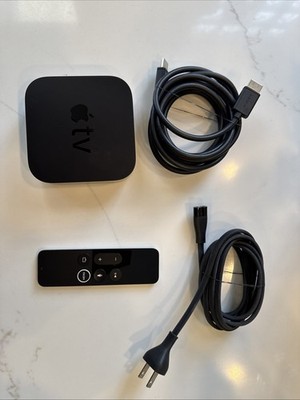 Apple TV HD (4th Gen) Model A1625 - Inc. Remote, 8 ft HDMI, Power Cord