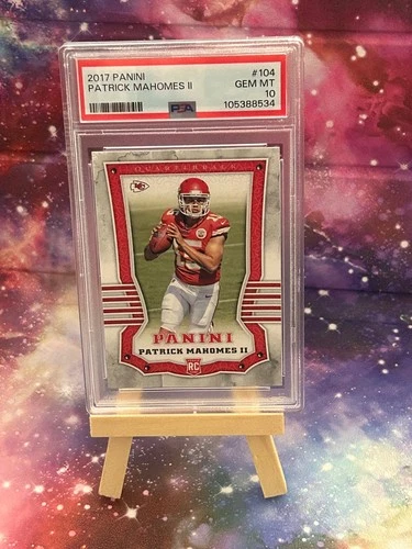 2017 PANINI PATRICK MAHOMES II …PSA GEM MT 10 …105388534