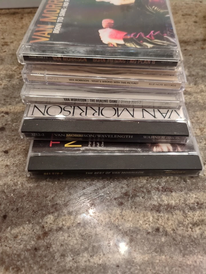 Van Morrison cd lot/5 Healing Game, What's Wrong, Wavelength, Born 2 Sing, Best  - Image 2 of 4