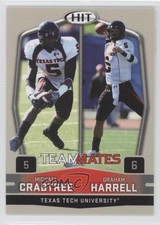 2009 SAGE Hit Teammates Michael Crabtree Graham Harrell #55 2w3