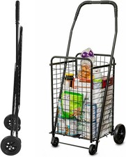 Utility Cart W/ Wheels to be used for Shopping Grocery Laundry  Stair Climber