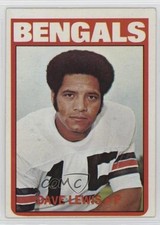 1972 Topps Dave Lewis #237 12b2