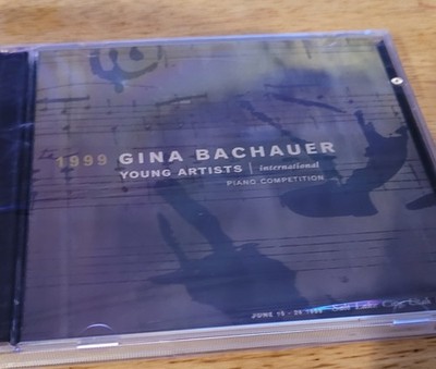 1999 Gina Bachauer Young Artists  Piano Comp. 2 Discs (CD) Album New