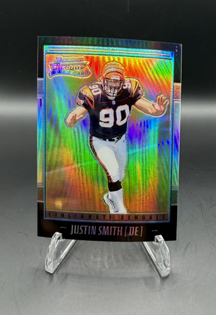 Justin Smith Bowman Chrome #185 Refractor