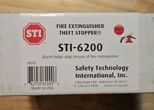 Safety Technology International Sti-6200 Fire Extinguisher Alarm