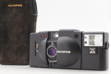 Near MINT W/Case Olympus XA2 A11 Flash Rangefinder 35mm Film Camera From JAPAN