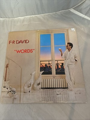 F-R David* - Words Vinyl Lp 1982 Carrere