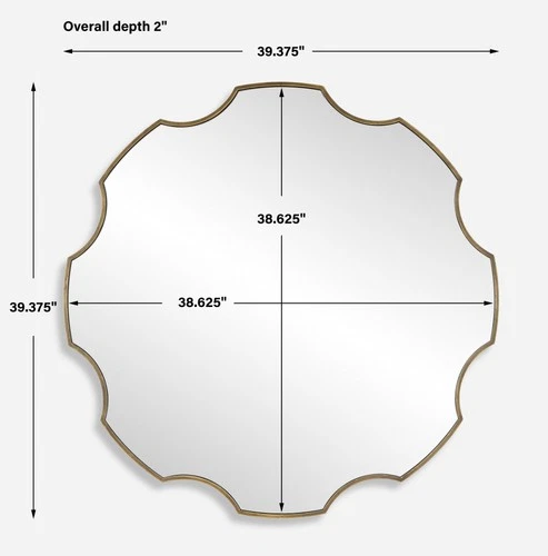 Uttermost 09976 Gearing Up 39-3/8" Diameter Specialty Framed - Bronze - Picture 5 of 6