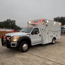 2016 Ford F-450 4x4 6.7L V8 POWERSTROKE DIESEL Type I Ambulance #1614