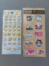 Pokemon 3D Sticker  Sanrio Characters Sticker Set Japan Cute Kawaii 2 Packs
