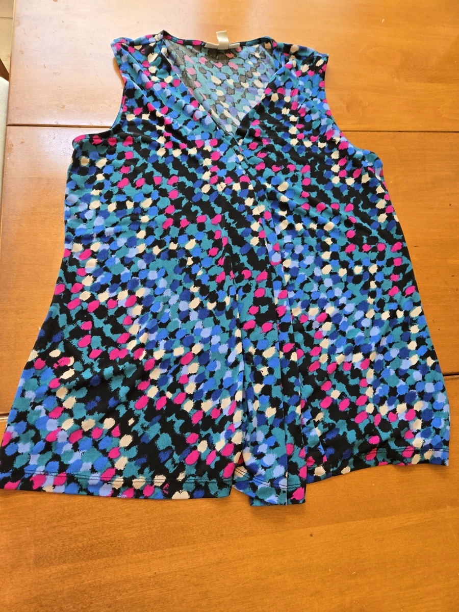 DANA BUCHMAN ノースリーブ トップス Dana Buchman Women's Tops On Sale Up To 90% Off Retail | ThredUp