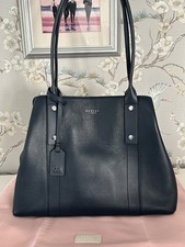 Radley PROVENCE STREET  CLASSY  STUNNING Shoulder bag -NAVY INK- EXCELLENT