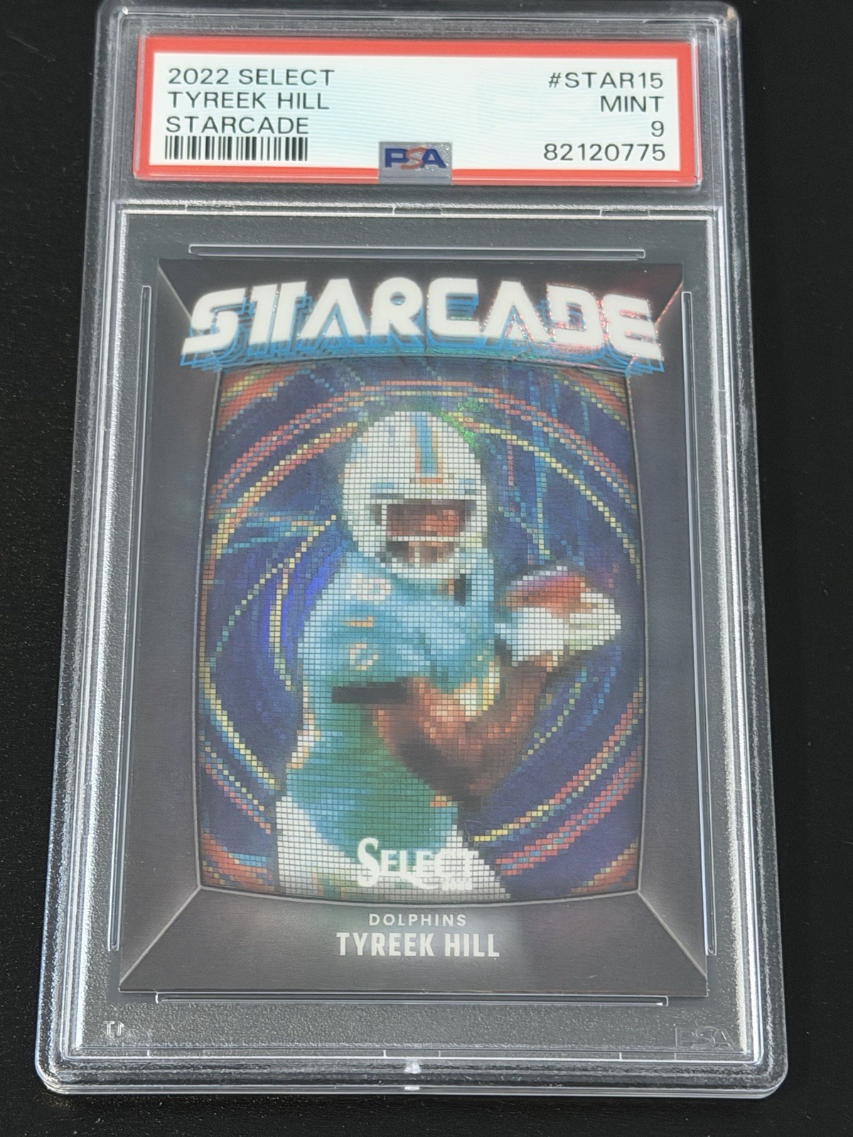 2022 Panini Select Starcade #STAR-15 Tyreek Hill