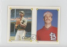 1987 Topps Album Stickers Mike Davis Todd Worrell #310-168 fm0