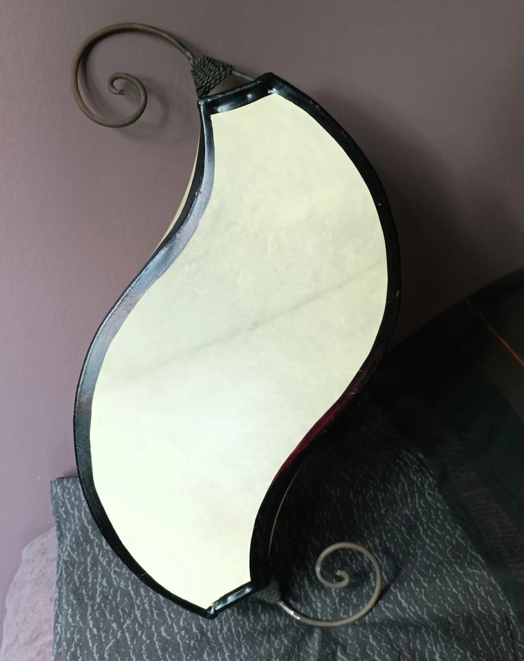 Applique murale orientale intérieur beige réalisé par un artisan - Photo 1/4