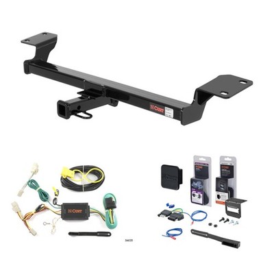 2009 - 2013 Toyota Matrix Curt 1-1/4'' Class 2 Trailer Tow Hitch + 5-Flat Wiring 