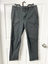 Banana Republic Girlfriend Chino Cargo Utility Pants Women Size 10 Gray