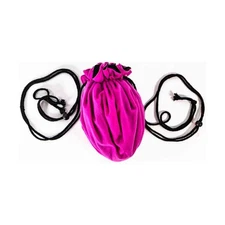 Siquk Supplies Dice Storage Bag with Dividers - Pink (Large)  EX