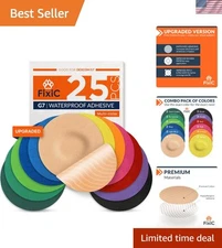 Adhesive Patches - 25 Multi-Color G7 Covers for Lasting Sensor Security