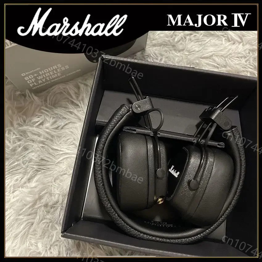 Casque Bluetooth Marshall pliable et étanche avec microphone intégré - 4