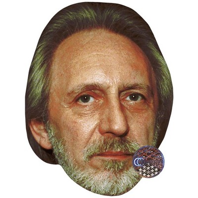 John Entwistle Promi Maske, flaches Kartengesicht, Kostüm Maske