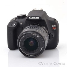 Canon EOS Rebel T5 18MP DSLR w/ 18-55mm Zoom Lens EXC- 