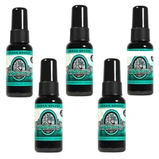 Blunt Power Air Freshener Spray, Oil Based, Ocean Breeze, 1.5 oz, 5 Pack