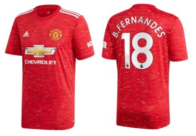 Trikot Adidas Manchester United 2020-2021 Home B. Fernandes 18 [S-XXL] Heim ManU