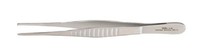 Miltex 6-90 Tissue Forceps 1 X 2 Teeth, Delicate Pattern Fluted Handles, 4-1/2 Miltex 6-90 Tissue Forceps 1 X 2 Teeth, Delicate Pattern Fluted Handles, 4-1/2