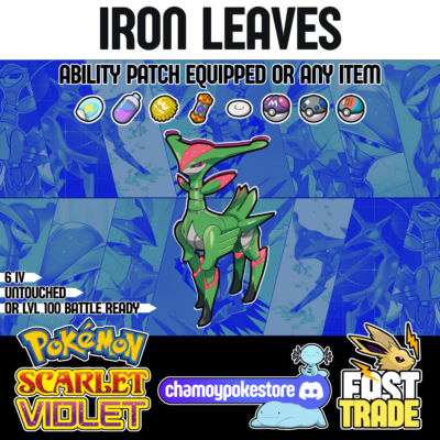Walking Wake and Iron Leaves return to Pokémon Scarlet & Violet Walking Wake and Iron Leaves return to Pokémon Scarlet & Violet